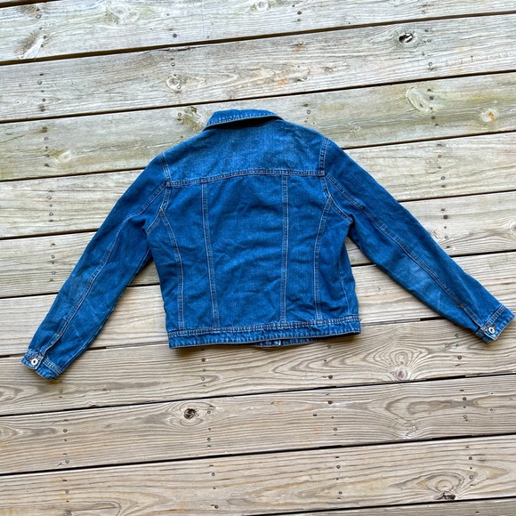 Revolt Jeans Denim Jacket | Sz M - Picture 4 of 6